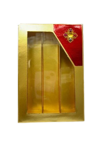 3 Compartment Printed Cardboard Sweet Box