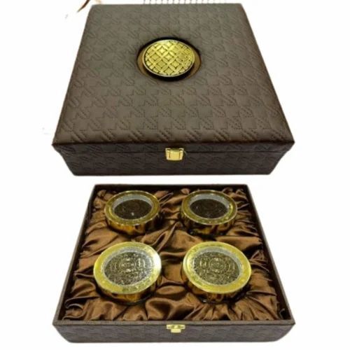 4 Jar Mdf Dry Fruit Gift Box