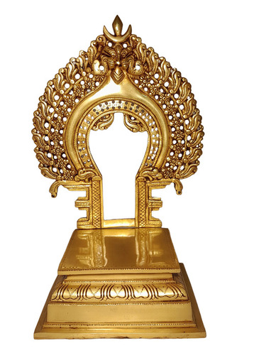 Decorative Brass Prabhavali Idol Arch Background