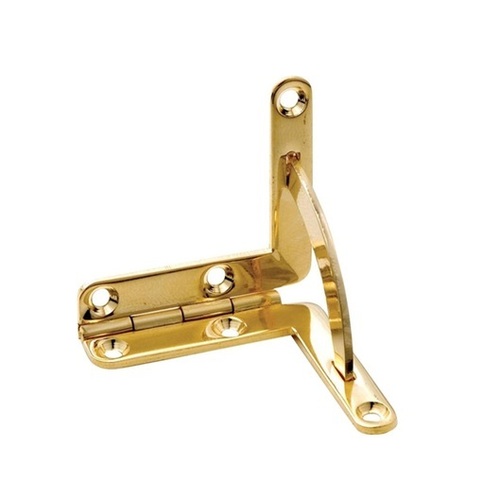 Quadrant Brass Door Hinges