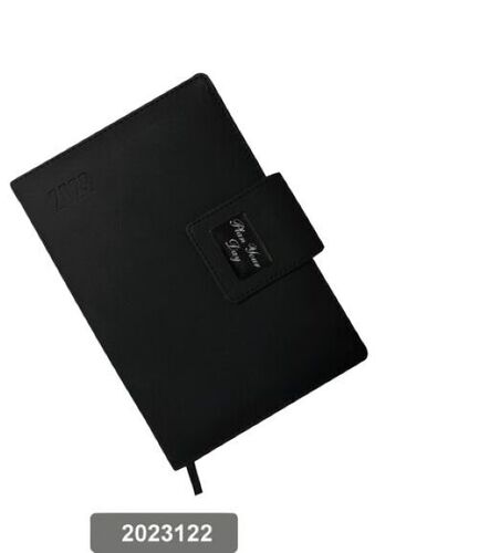 Rectangular Office Diary - Color: Black