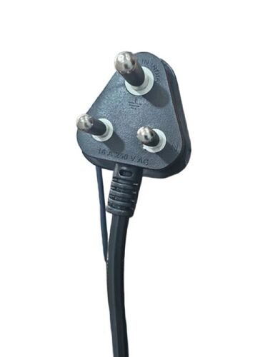 Three Pin Cord - Color: Black