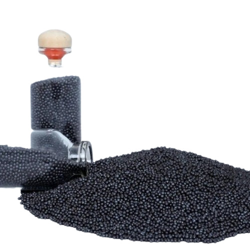 Carbon Steel Shot - Granular Size, Standard Strength, Black Color | Higher Quality, Corrosion Resistant, Hardness: 58 HRC, Grade A, Solid Surface