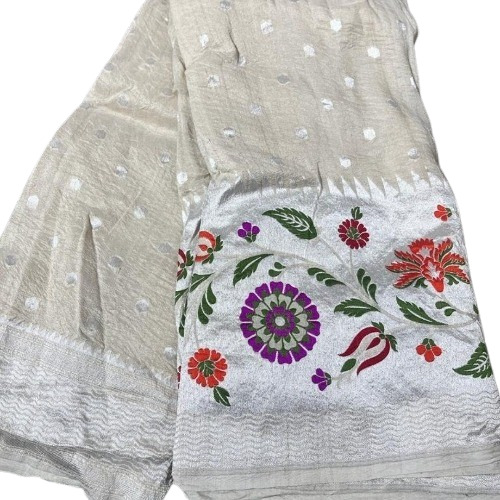Embroidered Silk Sarees