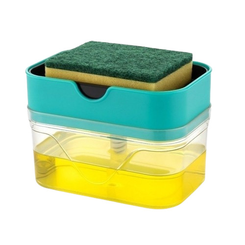 Plastic Sponge Holder Soap Dispenser
