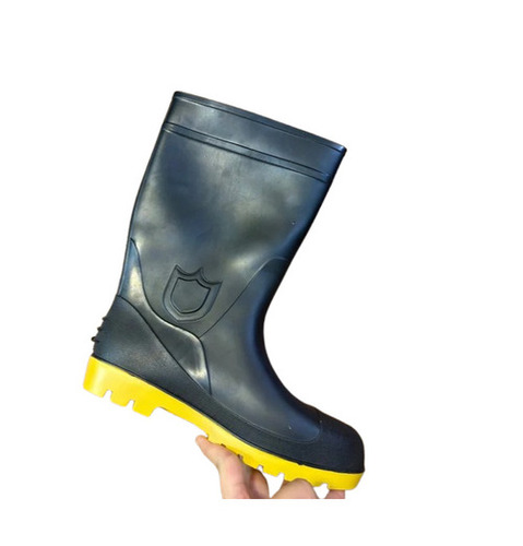 Gumboots - Color: Black & Yellow