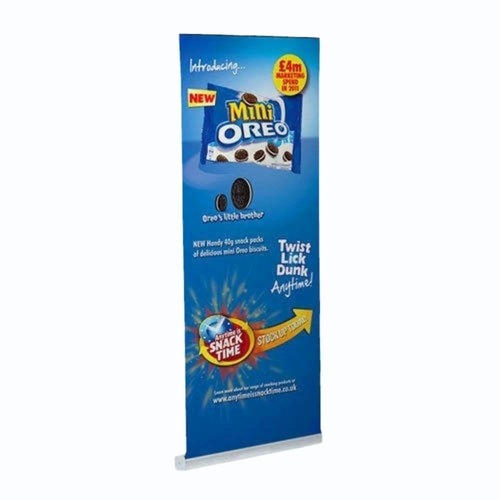 Standy Flex Banner - Application: Retail Showroom