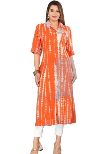 Viscose Rayon Frontslit Kurta