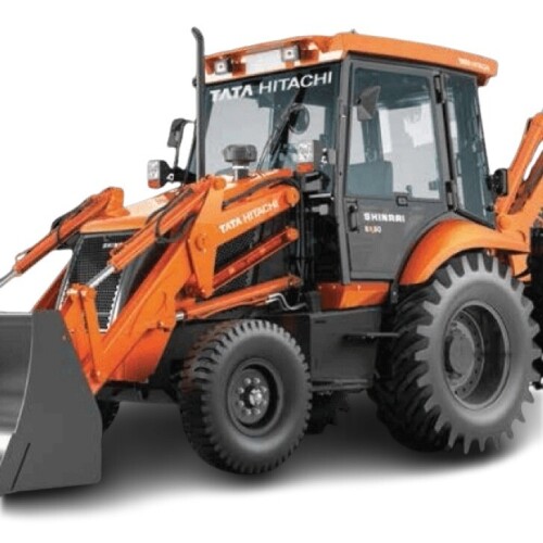 Backhoe Loaders - Color: Orange And Black