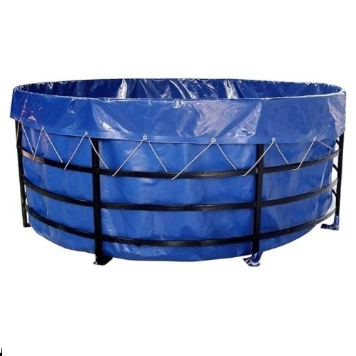 Pvc Coated Fabric Tarpaulin Blue Colour Big Size