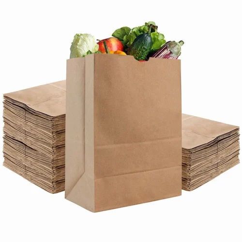 Brown Paper Grocery Bag