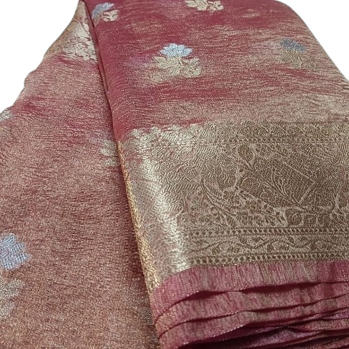 Tissue Booti Crush Saree