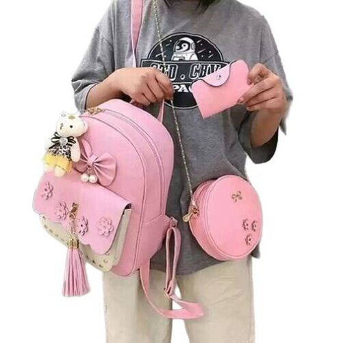 Girls College Bag - Color: All Color