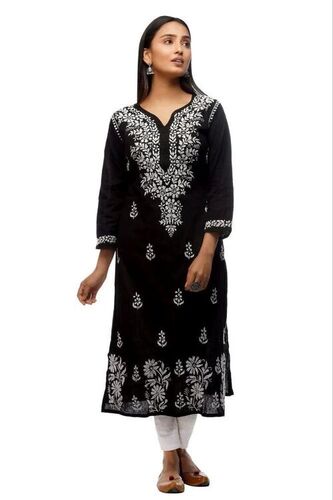 Ladies Chikan Kurti - Color: Na