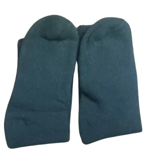 Mens Black Cotton Socks