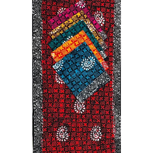 Vardhana Double Gola Batik Nighty Fabric - Attributes: Tear-Resistant