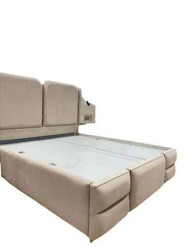 Wooden Double Bed - Artwork: Handmade