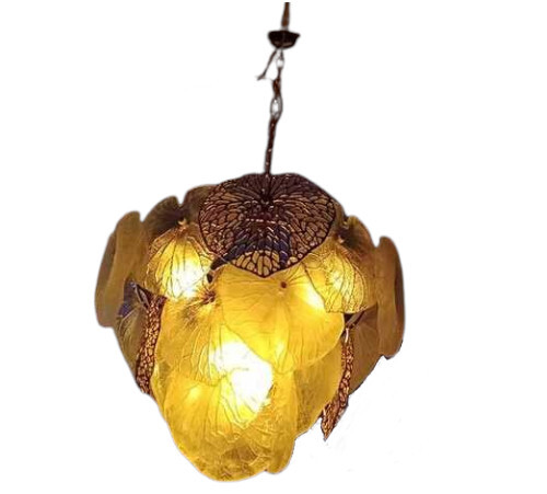 Amber Forest Chandelier - Application: Residential Or Boutique Commercial