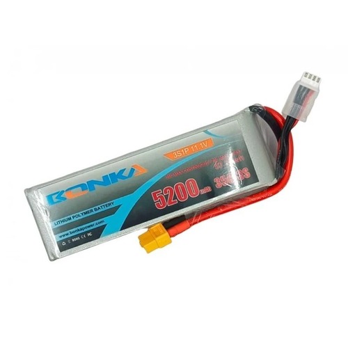 Bonka 11.1V 5200mAh 35C 3S Lithium Polymer Battery Pack FORTUNE INDIA