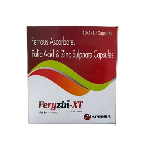 Feryzin Xt Capsules - Ingredients: Ferrous Ascorbate