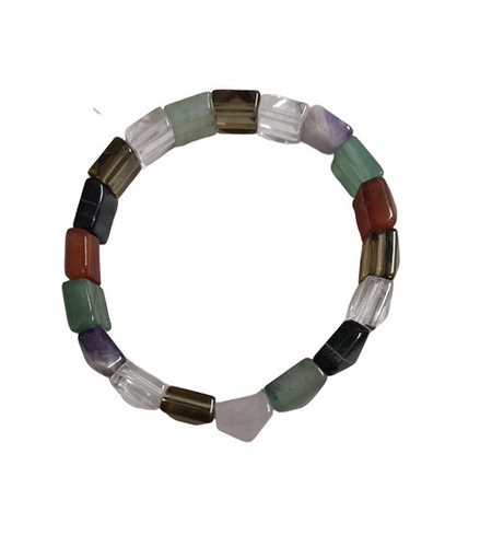 Pyramid Mix Stone Bracelet