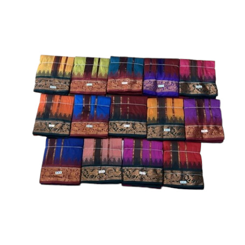 9x5 6" Border Kalyani Dhoti