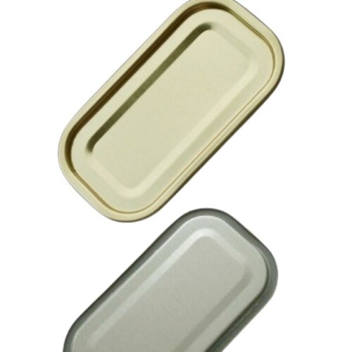 Container Aluminium Lid - Color: Golden