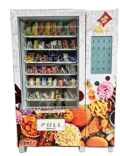 Touch Button Panel Beverage Vending Machines - Color: Ba