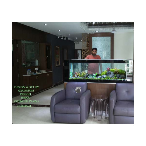 Wall Mounted See Through Fish Aquarium