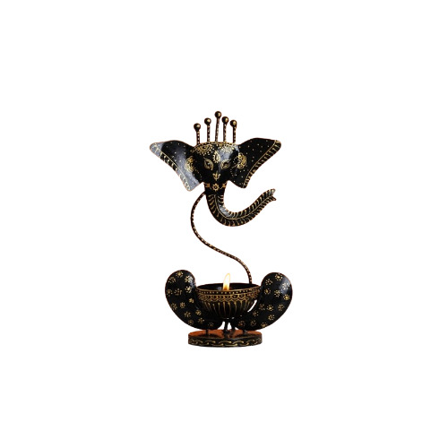 Antique Ganesha Lamp