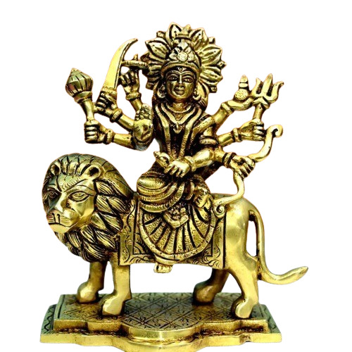 Brass Sherawali Mata