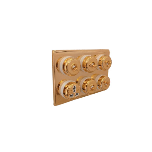 Gold Plated Antique Switches
