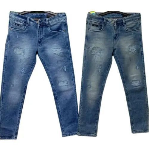 Plain Denim Jeans