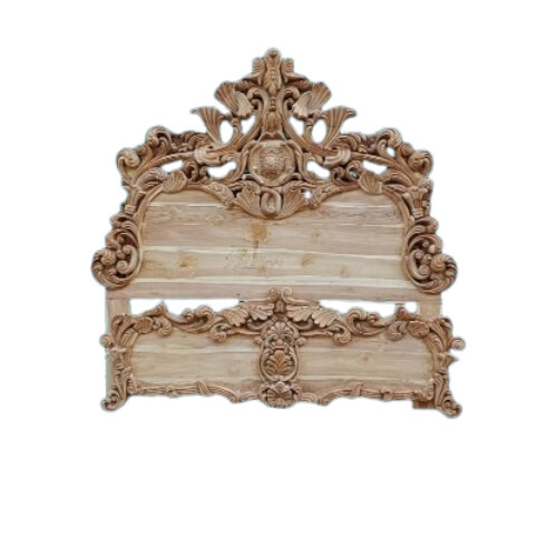 Teak Wood Hand Carving Bed Frame