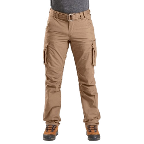 Men Formal Trousers - Color: Brown