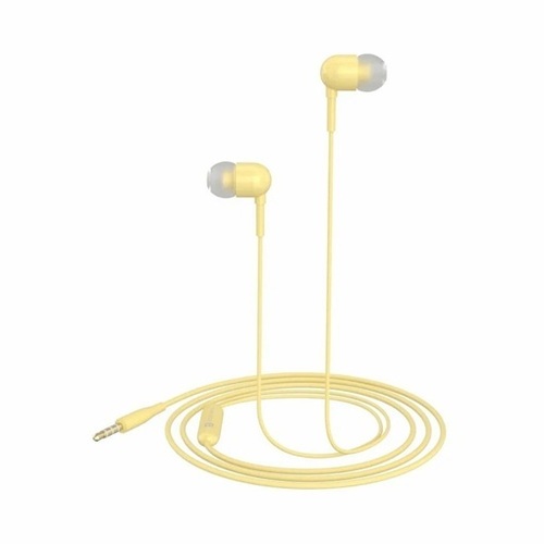 Yellow Wired Earphone