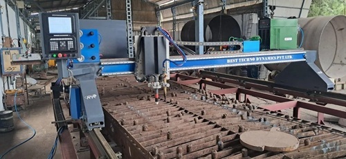 Automatic Cnc Plasma Cutting Machine By Besttechno Dynamics Private Limited