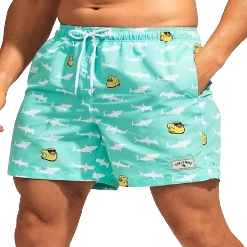 Polyester Men Printed Shorts