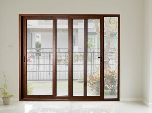 Toughened Glass Upvc Sliding Window