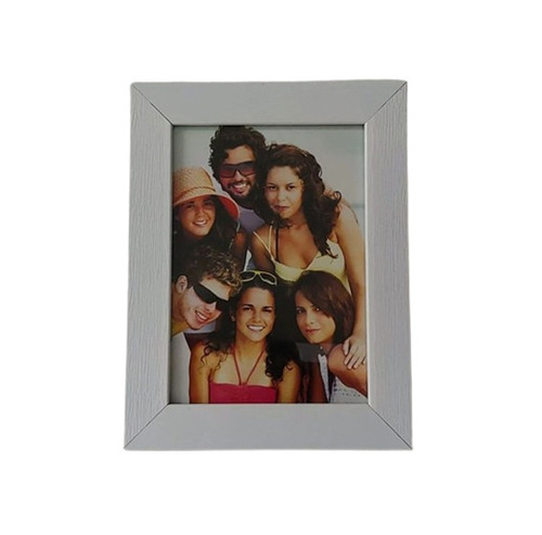 White Synthetic Photo Frame