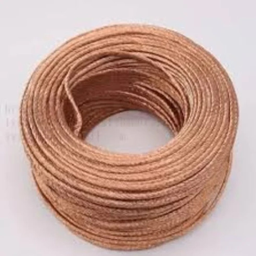 25x3mm Copper Braided