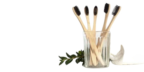 Charcoal Bamboo Toothbrush