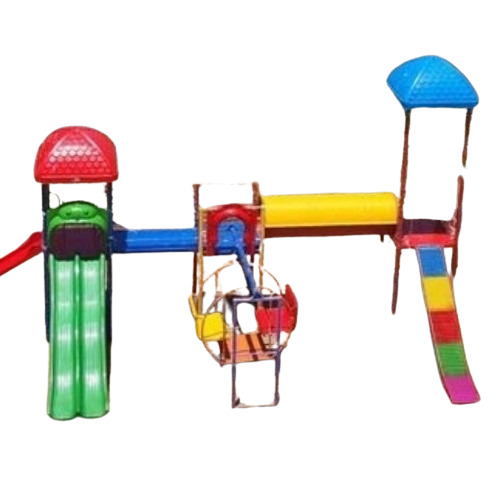 Children Multi Play System - Leather Material, 32 FT X 16 FT X 14 FT , Outdoor Style Suitable For 25 Children Play Equipment