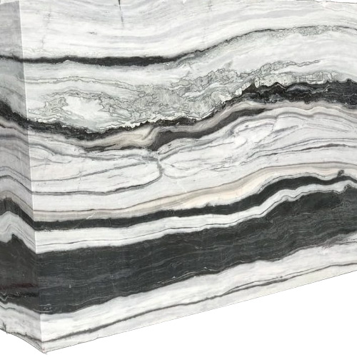 Gray Panda Marble Slab