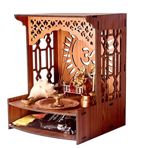 Handcrafted Wooden Temple