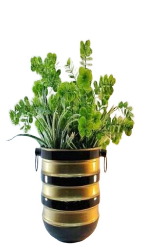 Metal Ribbed Big Planter