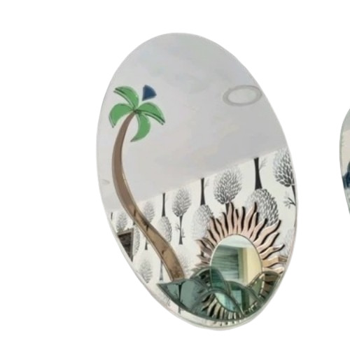 Round Shape Wall Mirror