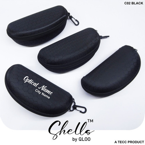 Eyewear Case Chain Cover Black C02