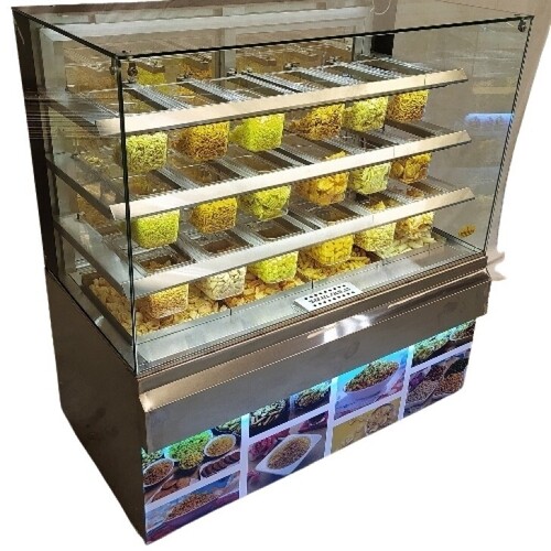 Namkeen Display Counter - Color: Comes In Various Colors