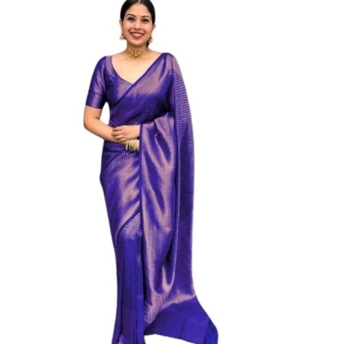 Women Plain Sarees - Color: Comes In Various Colors